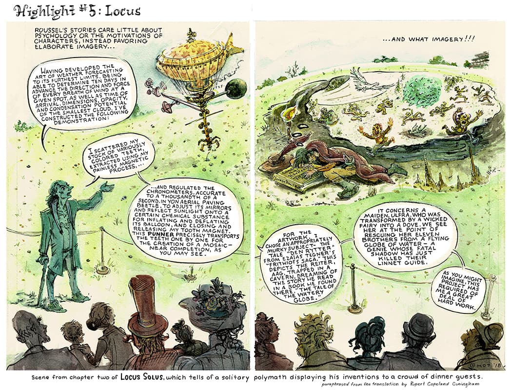 Highlights from the Life of Raymond Roussel #5: Locus
