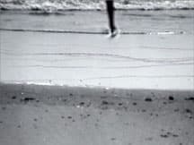 Jill Baroff, "Drawing Rockaway" (2003), still from single channel video DVD.