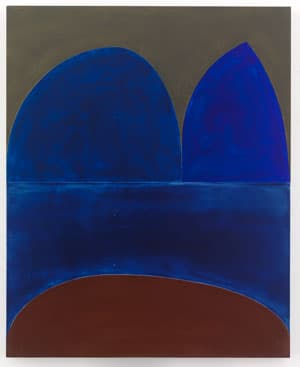 "cathedral series, variation 7," Oil on wood panel, 29 5/8 x 24 x 1 inches, Courtesy David Zwirner, New York