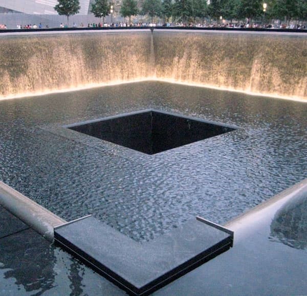 Reflecting Pool, 9/11 Memorial, New York. Photo credit: Colin Selleck.