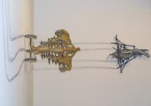 Kim Jones, "Escape from Flatland" (2004), installation view. Courtesy Pierogi.