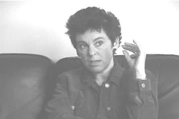Mira Schor with Joan Waltemath