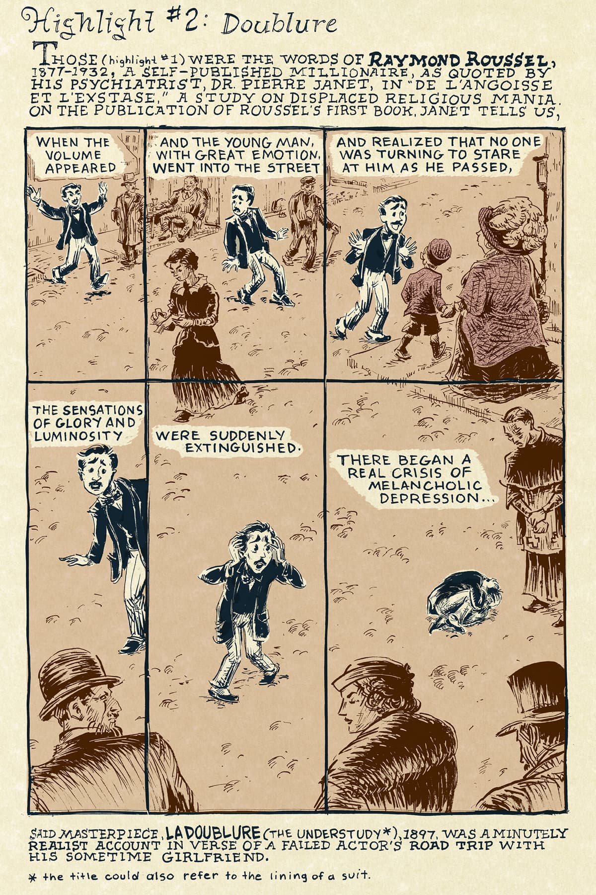 Highlights from the Life of Raymond Roussel #2: Doublure