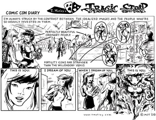 Tragic Strip: Comic Con Diary