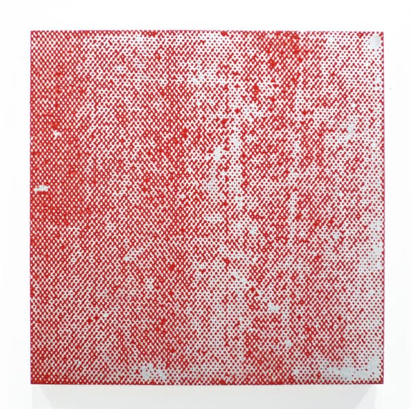 Stephen Maine, "HP12-0401" 2012. Acrylic on panel, 24 x 24".