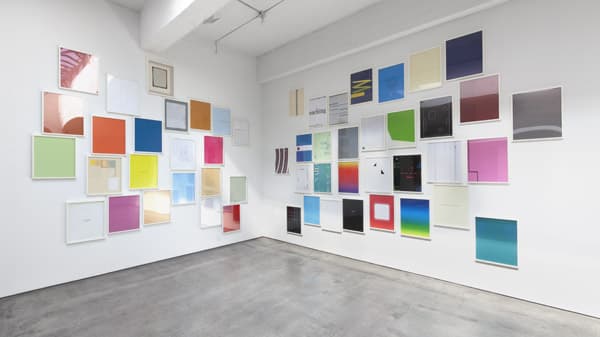 Installation view from Walid Raad and David Diao, Paula Cooper Gallery, New York (September 22 –October 27, 2012). © Walid Raad and David Diao. Courtesy Paula Cooper Gallery, New York.