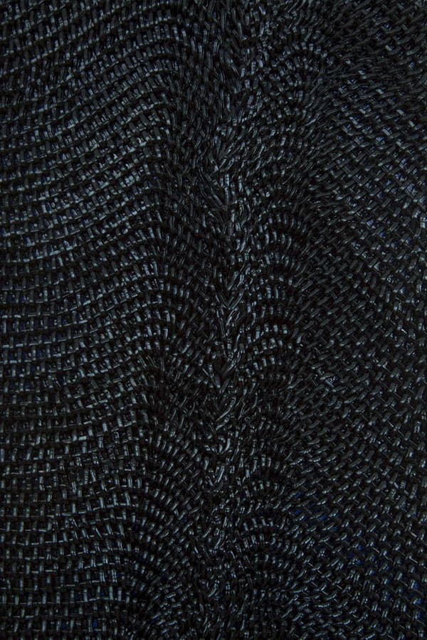 Danielle Mysliwiec, Detail, "Nocturne I" (2014). Oil on linen on wood panel, 54 × 9 ̋. Photo credit: Jose Andres Ramirez.