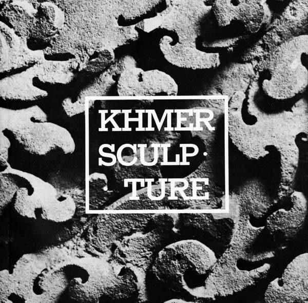 Cover of Khmer Sculpture (Asia House Gallery) 1961.