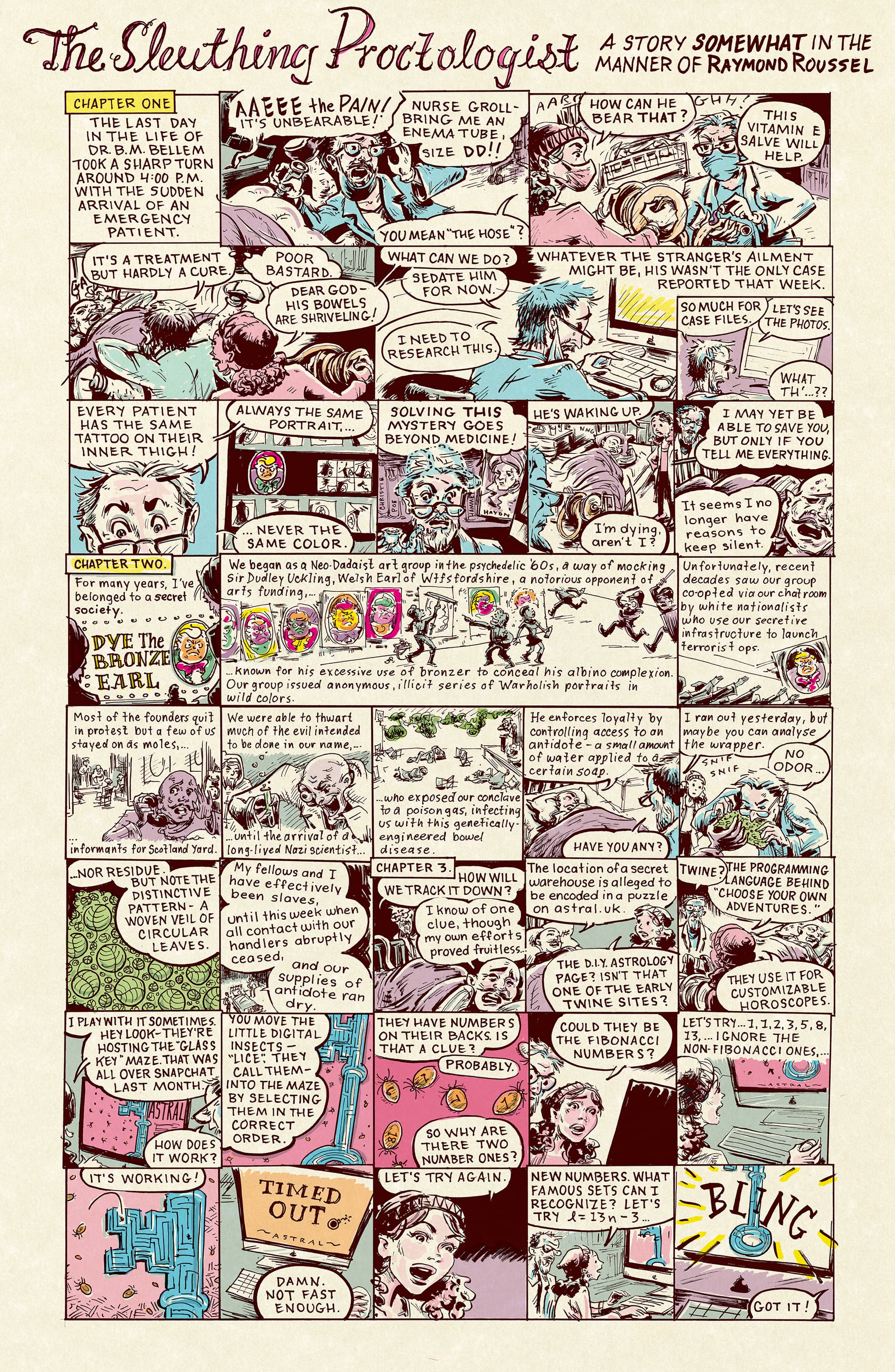 The Sleuthing Proctologist