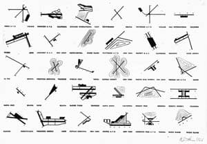 Robert Smithson, “Airports” (1966). © Estate of Robert Smithson/Licensed by VAGA, New York, NY.